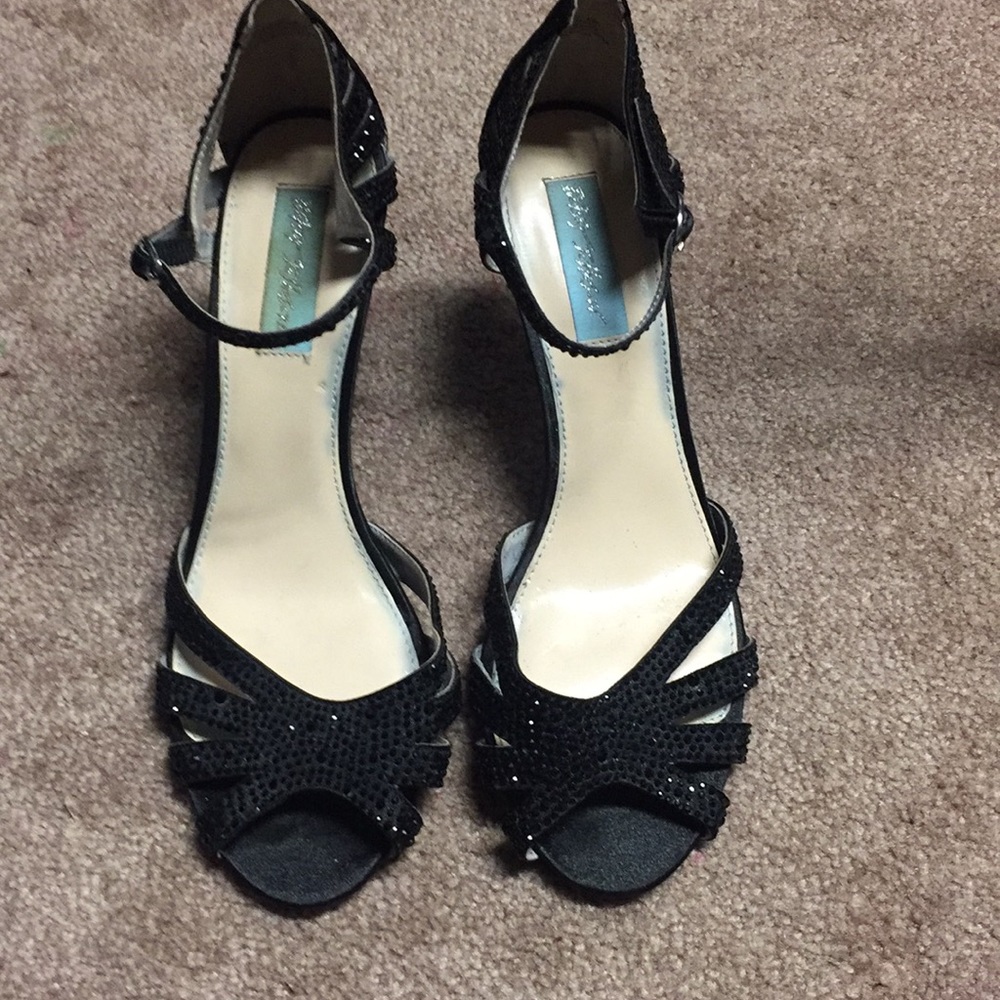 Betsey Johnson sequined heel